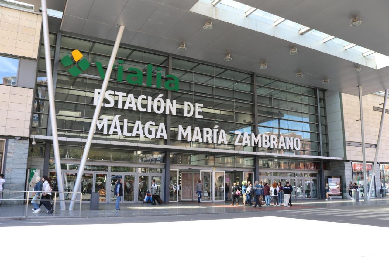 Fantastico Apartamento Junto A La Estacion Málaga Buitenkant foto